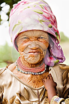 Basarwa woman