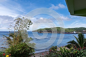 Basco port and beach in Batanes