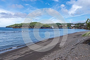 Basco port and beach in Batanes