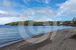 Basco port and beach in Batanes