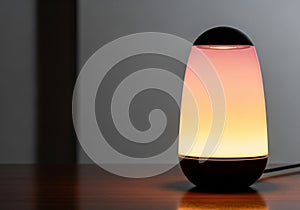 The base. The background is a plain gray wall, contributing to