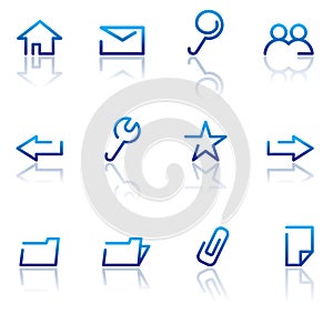 Base the icon Internet