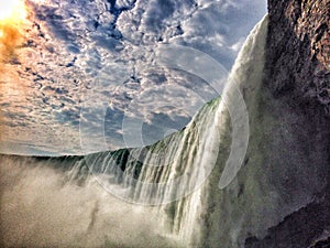 From The Base of The Falls