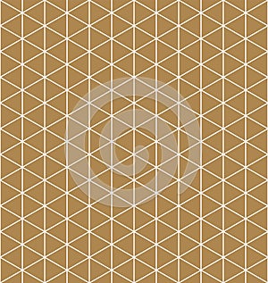 Base grid Mitsukude for patterns Kumiko.Brown colorbackground