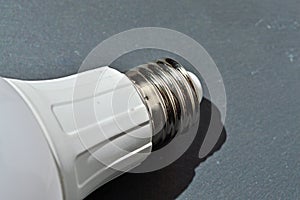 base of the LED lamp E27 lamp.