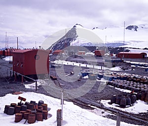 Base Orcadas Research Station, Laurie Island, South Orkney Islands, Antarctica Argentine research station, the oldest photo