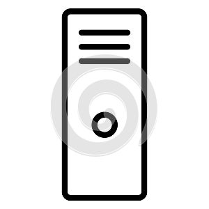 Base unit  Isolated Vector Icon fully editable