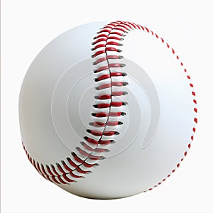 Baseball Ball Isolated on White Background