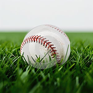 Baseball ball: the quintessential sphere of Americas pastime, embodying the excitement, competition, and timeless