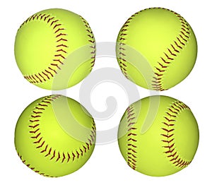 Baseball balls.