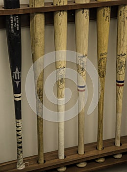 Baseball Bats of the Colorado Rockies