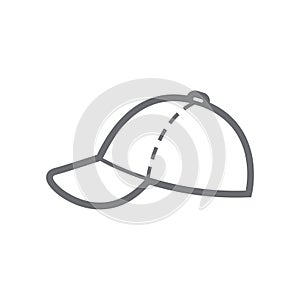 baseball cap. Vector illustration decorative design