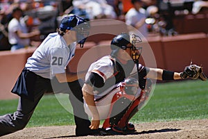 Baseball catcher