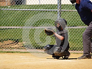 Baseball catcher