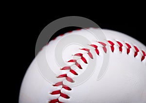 Baseball close-up