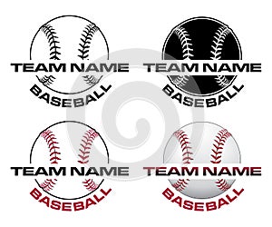 Baseball Designs With Team Name