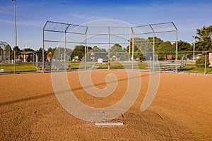 Baseball diamond where games should be played but now only has practices