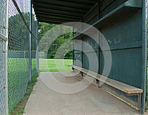 Baseball dugout