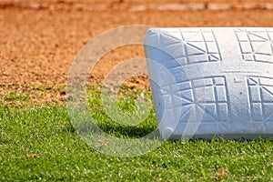 Baseball equipment on the field