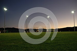 Baseball field photo