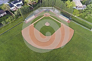 Baseball Field Aerial View