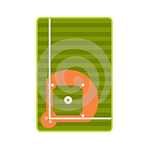 Baseball field icon