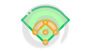 Baseball Field Icon Animation