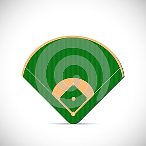 Baseball Field Illustration