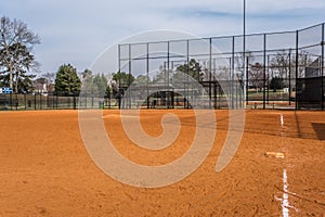 Baseball field opened at the park