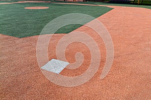 Baseball Field Second Base