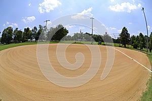 Baseball Field in the Summertime