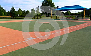 Baseball Field Third Base
