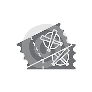 Baseball game tickets.. Vector illustration decorative design