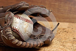 Baseball and Glove