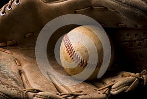 Baseball and Glove