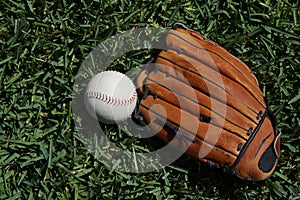 Baseball and Glove