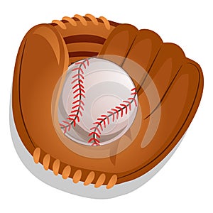 Baseball Gloves with Ball