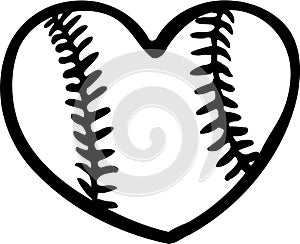 Baseball Heart photo