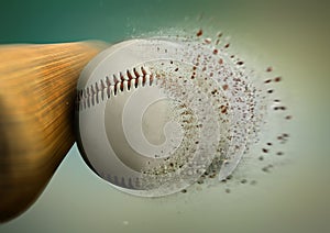 Baseball hit