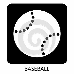 Baseball Icon illustration