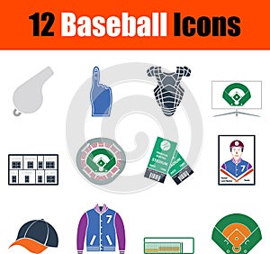 Baseball Icon Set