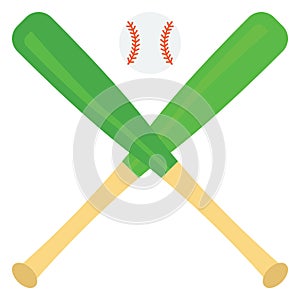 Baseball Isolated Vector Illustration Icon editable