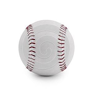 Baseball isolated on a white background.