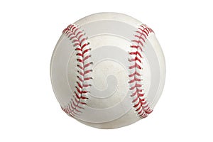 Baseball isolated on white with clipping path