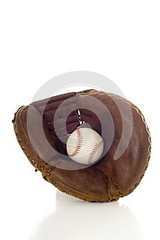 Baseball Mitt and Ball