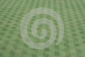 Baseball outfield pattern