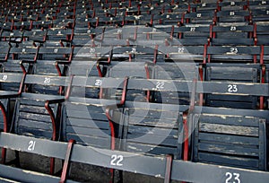 Baseball park seats