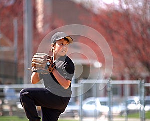 Baseball pitcher focus