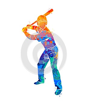 Baseball player ball