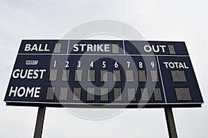 Baseball Scoreboard.